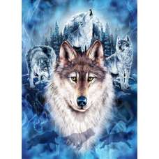 Пазлы "Волчья стая", 1000 Элементов