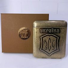 Портсигар на 20 сигарет Украина ЗСУ фото