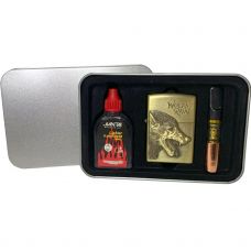 Зажигалка бензиновая Wolfs Rain Набор (Мундштук)