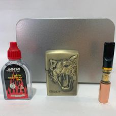 Зажигалка бензиновая Tiger Набор (Мундштук)