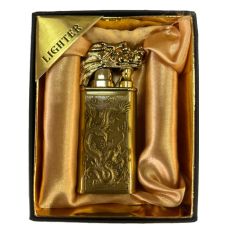 Зажигалка Газовая Двухрежимная Dragon Gold фото