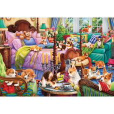 Пазлы Собачки в Спальне 1000 Элементов фото