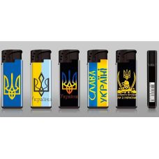 Зажигалка Газовая 50 шт Набор Украина Country