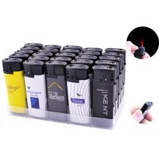 Зажигалка Газовая 50 шт Набор Бренды Сигарет (Фонарик)