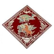 Коврик для счета денег Пегас и Дракон (17х17 см)