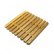 Подставка по Горячее Бамбук (Для Посуды) 18x18 см