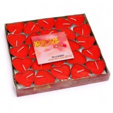 Свечи Набор Сердечко 50 шт (Красная Свеча)