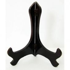 Подставка под Тарелки (Дерево) Черная 10х6 см