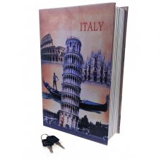 Книга Сейф Пизанская Башня 24,5х16х5,5 см Кэшбокс