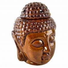 Аромалампа керамическая Будда Коричневая 14х10,5х11 см Home Place