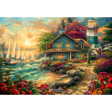 Пазлы Утро у Моря 2000 Элементов фото