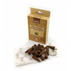 Аромат для дома Наг Чампа и Пало Санто благовоние Аромаконусы Tulasi фото