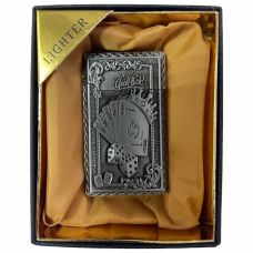 Зажигалка Газовая Casino Royal SIlver фото