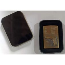 Бензиновая Зажигалка Пистолет Walther PPK