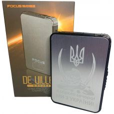 Портсигар с Зажигалкой Металл Ukraine Доброго Вечора