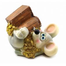 Копилка Мышка с Сундуком фото