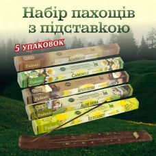 Набор Благовония Домашний Аромат (6 предметов) Tulasi фото