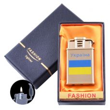 Зажигалка в подарочной коробке Украина Обычное пламя картинка Зажигалка в подарочной коробке Украина Обычное пламя фото