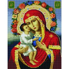 Картина по номерам "Икона Божой Матери"