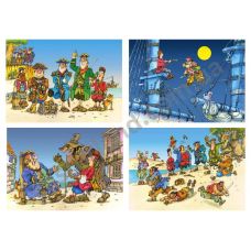 Пазлы Остров сокровищ 120 эл (8 штук в упаковке) фото