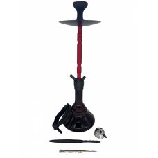 Кальян 80 см Case Premium Красный Полный Комплект фото