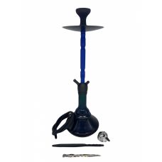 Кальян 80 см Case Premium Синий Полный Комплект фото