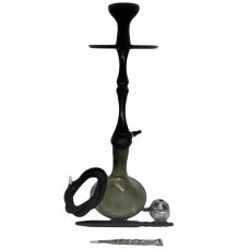 Кальян 70 см Caps Premium Серый Полный Комплект фото