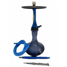 Кальян 60 см Gamma Premium Полный Комплект Blue фото