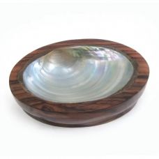 Мыльница Дерево 10х7х2,5 см Перламутр