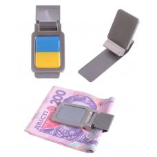 Зажим для Денег Ukraine Флаг Металл