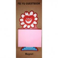 Магнит Со Стикерами Сердце 9х5 см Fast