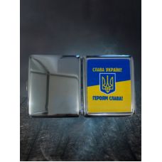 Портсигар на 20 сигарет, Слава Украине фото