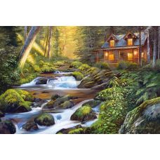 Пазлы Дом У Ручья 1000 элементов фото