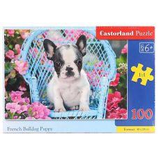 Пазлы Бульдожек 100 элементов фото