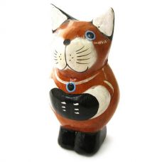 Статуэтка Котик, Дерево 10 см