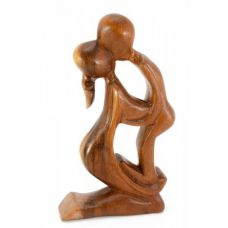 Статуэтка Пара Целуется, Дерево (15х8х2.5 см)