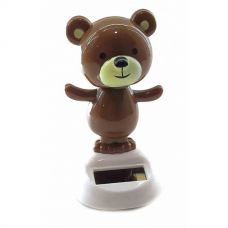 Мишка Танцует, Статуэтка на Солнечной батарее 10,5х6х6 см Flip Flap