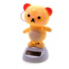 Медведь Танцует, Статуэтка на Солнечной батарее 10,5х6х6 см Flip Flap