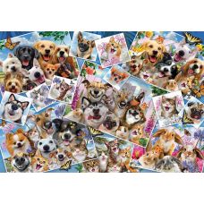 Пазлы Веселое Селфи Коллаж 2000 Элементов фото