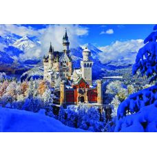 Пазлы Замок в Снегу 2000 Элементов фото