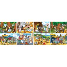 Пазлы "Астерикс и Обеликс" 32 шт по 54 элемента набор