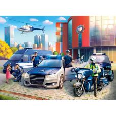 Пазлы Полицейский Участок 100 элементов фото