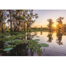 Пазлы Восход Солнца над Озером 3000 Элементов фото