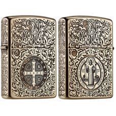 Зажигалка Бензиновая Zorro Medalions Premium (Упаковка)