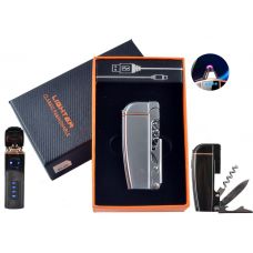 USB зажигалка Электроимпульсная Molten Silver (Штопор, Открывалка) USB зажигалка Электроимпульсная Molten Silver (Штопор, Открывалка)