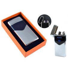 Электроимпульсная Зажигалка Soho Silver (Подарочная коробка) USB фото