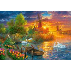 Пазлы Голландский Пейзаж 1000 элементов фото