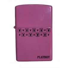 Зажигалка Playboy Бензиновая Pink (Металл)