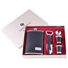 Набор 5в1: Фляга, Стопки, Лейка, Нож-Открывашка, Подарочный Бокс Onion