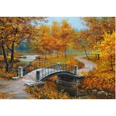 Пазл Осень в Парке 1000 Элементов, Мозаика фото